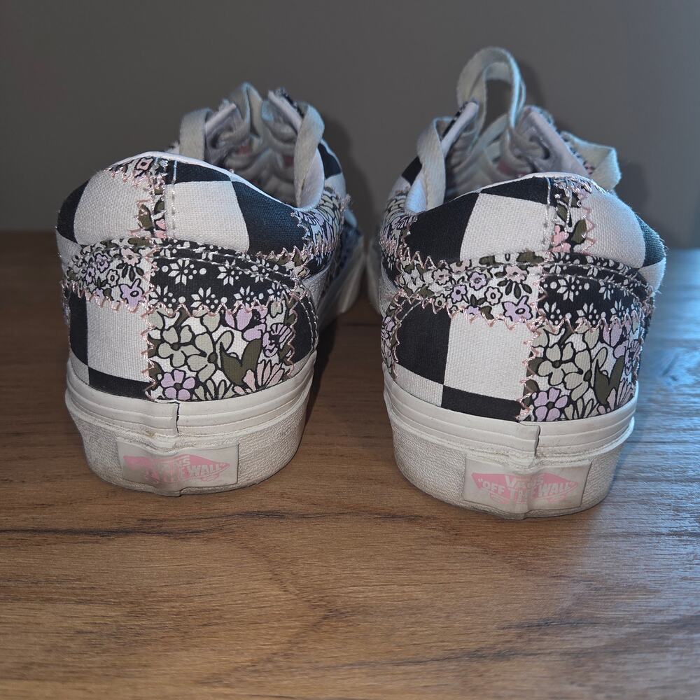 Vans Old Skool Patchwork Pattern Low Top Lace Up … - image 3